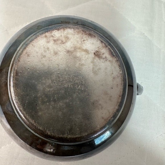 Vintage 1950’s Empire Crafts Quadruple Silver Plated Sugar Bowl Cup - Picture 2 of 7